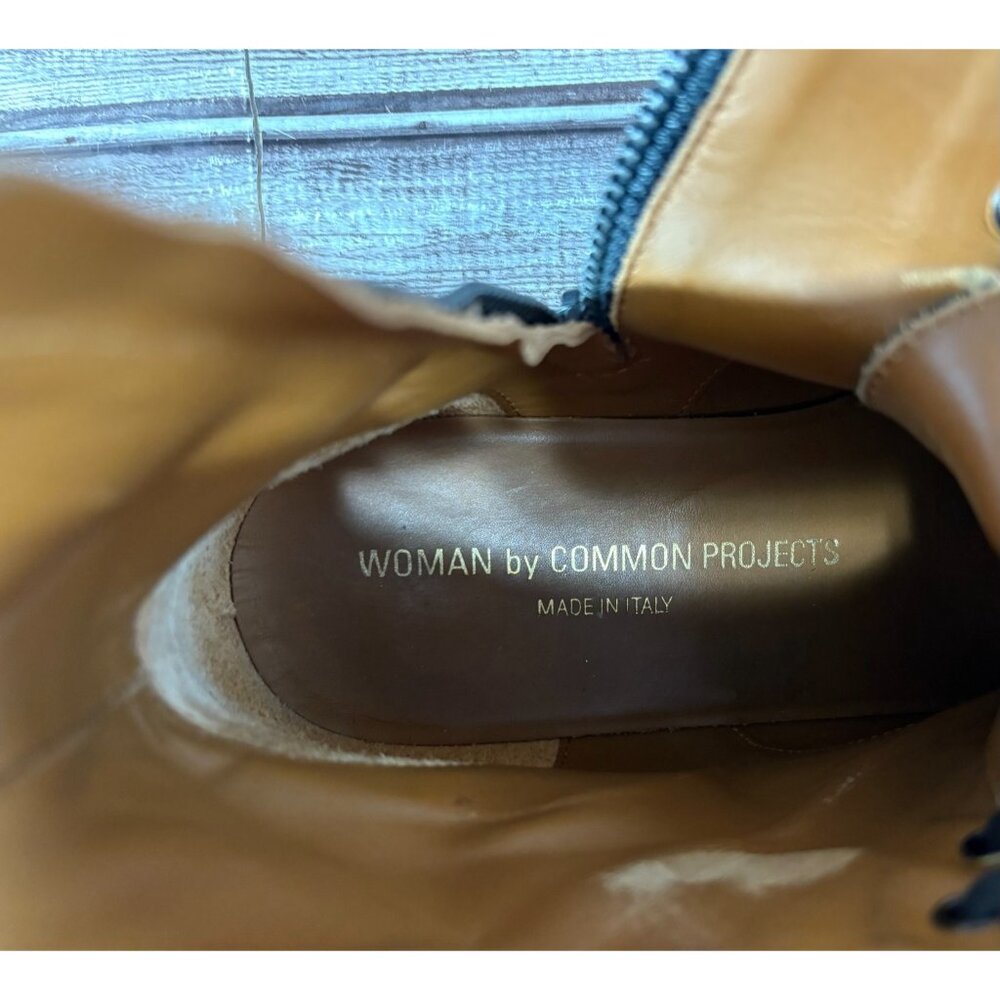 Common Projects Combat Leather Boot size 37 UE 7 US color Black - Picture 8 of 8
